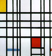 Pieter Cornelis (Piet) Mondriaan Composition with Yellow, Blue, and Red oil